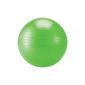 Turtle fitness exercise ball, limegreen, 75 cm, 960 057 (equipment)