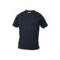 Men's functional T-shirt made of polyester Clique.  The t-shirt for the sport, and perforated moisture absorbing in 10 colors SML XL XXL XXXL XXXXL (Sports Apparel)