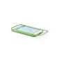 Saxonia Aluminium Bumper for Samsung Galaxy S4 S IV GT-i9500 GT-i9505 LTE Metal Case Aluminum Shell Phone Case Cover Case Frame Green (Electronics)