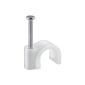 500 pieces Cable Clamp, white max.  Cable diameter: 6.0 mm (electronic)