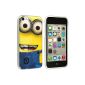 Moi Moche And Evil Minion Despicable Me TPU Protective Case Soft Case Cover for Apple iPhone 5C (Electronics)