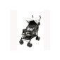 opinion cane double stroller black emotion