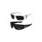 2er Pack Locs sunglasses goggles Sports glasses eyewear available in white and black (Textiles)