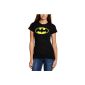 Collectors Mine Ladies T-Shirt Batman Logo (WOMENS) (Textiles)