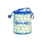 Sunflex Sport PVC table tennis ball bag filled with 144 ping pong balls (equipment)