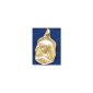 Medal Virgin Mary Gold Plated - 18 mm diam (Jewelry)