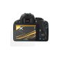 AtFoliX 3 x Film Screen Protection Canon EOS 100D - anti-reflective FX-Antireflex (Electronics)