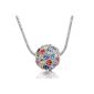 VIKI LYNN - shiny ball '- Necklace & Earrings girl - Jewelry lucky - Crystal multicolored) Gifts for new dipl MSSS (Jewelry)?