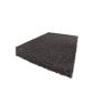Shaggy Shaggy high pile carpet Sky Monochrome anthracite, Size: 70x140 cm
