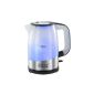 Russell Hobbs 18554-70 Purity kettle with Brita Maxtra filter technology (free filter cartridge, 2200 Watt) will light blue (household goods)