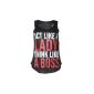 (Womens act like a lady racerback vest top) (sty) women act like a lady vest top (Clothing)