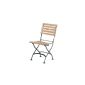 Siena 335 812 Garden folding chair Peru, 56 x W 45 x H 88 black L cm (garden products)