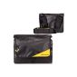 CaseCrown Water Resistant Bike Shoulder Bag (Black) for DSLR Cameras & Pounce 13 Laptops (Electronics)
