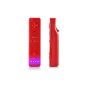 Wii Remote + Nunchuk Controller with Motion Plus for Nintendo Wii / Wii U, Red (Misc.)