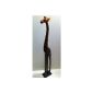 Giraffe Wooden Giraffe Africa Giraffe wooden figure sculpture 150 cm