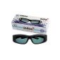 3D Eyewear - Universal 3D Active Shutter 3D glasses of PULOX - novelty: fits with infrared and Bluetooth receivers for 3D HDTV + Blu-Ray Auto Sync for Samsung, Sony, Panasonic, LG, Sharp, Philips, Toshiba (electronics)
