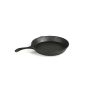 Big BBQ fried steak and pan made of cast iron 30 cm around smoothly (household goods)