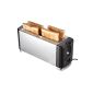 4 slices stainless steel toaster long slot 1300 Watt Automatic Toaster