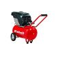 Einhell TE-AC 400/50/10 Compressor, 2.6 kW, 50 liters, suction capacity 400 L / min, 10 bar, 2 cylinder (tool)