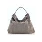 CNTMP, ladies handbags, hobo bags, shoulder bags, bag, bags, trendy bags, velvet, suede, leather bag, A4, 41x33x10cm (W x H x D) (Shoes)