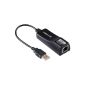 UGREEN USB 2.0 to 10 / 100Mbps Ethernet network adapter for Chromebook, PC or Laptop (Black A) (Electronics)