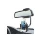 Universal car auto rearview mirror mounting bracket for iPhone
