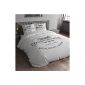 SleepTime linen Residence - 140x200 / 220 - White + with 1 pillowcases 60x70