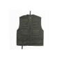 Hunting and fishing vest black (Sports Apparel)
