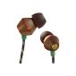 House of Marley EM-JE010-RA People Get Ready In-Ear Headphones roots (Wireless Phone Accessory)