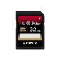 Sony SF32UX Class10 32GB SDHC memory card with UHS interface (accessory)