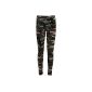 WearAll - Legging with camouflage print - Leggings - Women - Sizes 36-42 (Clothing)