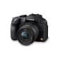 Panasonic Lumix DMC-G6KEG-K system camera (16 megapixels, 7.6 cm (3 inches) touch screen, WiFi, NFC) with lens Lumix G Vario F3.5-5.6 / 14-42 ASPH. / MEGA OIS (Electronics)