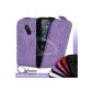Dofomy - Cover Cover Slim Case For Samsung Diamond Purple Cat 335 (Electronics)
