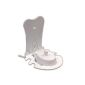Wall mount fitting to Oral B charger white 1pc