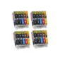 20 printer cartridges compatible with Canon PGI-550 CLI-551 XL with chip (Office supplies & stationery)
