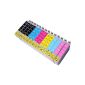 Pack 14 Cartridges Compatible Epson T0807.  4 black, 2 cyan, magenta 2, 2 yellow, 2 light cyan, light magenta 2 compatible with Epson Stylus Photo P50 Stylus Photo PX650, Stylus Photo PX660, Stylus Photo PX700W Stylus Photo PX710W Stylus Photo PX720WD Stylus Photo PX730WD, Stylus Photo PX810FW, PX820FWD Stylus Photo Stylus Photo PX830FWD, Stylus Photo R265, Stylus Photo R285, Stylus Photo R360, Stylus Photo RX585, Stylus Photo RX685.Cartouches Compatible.  INK JET printers.  T0801, T0802, T0803, T0804, T0805, T0806 Ink © Choice (Office Supplies)