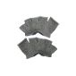 Footful 1 pair of socks forefoot 5-Toe Toe Open Toe guards Pain Relief - Grey (Health and Beauty)