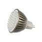 LED MR16 (GU5.3) 12V 3.8 W (320 lumens - the equivalent of 35 watts) replacement of halogen bulbs Warm White 2900K (Warm)