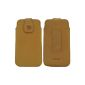 Original Suncase bag / Mobistel Cynus T2 / Leather Case Mobile Phone Case Leather Case Cover Case Cover / in antique camel (Electronics)