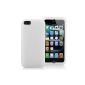 Shell Silicone Case Cover For Iphone 5 Protection Soft White WHITE (Electronics)