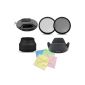Leadasy New 67MM UV Filter Kit HomePlug & Lens Hood Cap 67MM + Canon EF-S 18-135mm f / 3.5-5.6 IS (Electronics)