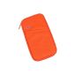 PicknBuy® Travel case for My Passport Essential / 2.5 inch HDD / multi-use portable document Orange travel case watercolors resistant material