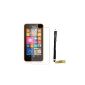 Master Accessory Pack of 3 Screen Protective Films black stylus for Nokia Lumia N635 (Accessory)