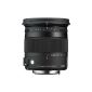 Sigma 17-70 mm lens f2,8-4,0 (DC Macro OS HSM, 72mm filter thread) for Canon lens mount (Electronics)