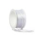 Satin ribbon (double satin ribbon) 50m x 3mm white ribbon white ribbon Dekoband * 1m = 0,076EUR (household goods)
