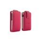 Case / Cover / Case with flap faux leather iPod nano 7G / 7th Gen - Proporta Pouch - Pink (Electronics)