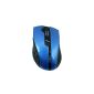 Daffodil WMS615 - Wireless Optical Mouse - Gaming mouse with Scollrad, adjustable sample rate, polling rate, and rapid-fire button - Compatible with Microsoft Windows (8/7 / XP / Vista) and Apple Mac (OS X +) (Electronics)
