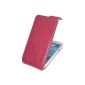Suncase Premium Flipstyle Leather Case for Samsung Galaxy S4 i9195 Mini wash-pink (Accessories)
