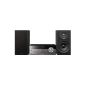 Sony CMT-SBT300W.CEL Audio System (WiFi, Apple AirPlay, Bluetooth, USB, 100 Watt, CD player) Black (Electronics)