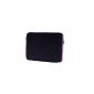Belkin Netbook neoprene sleeve to 25.9 cm (10.2-inch) carbon black / purple (Accessories)